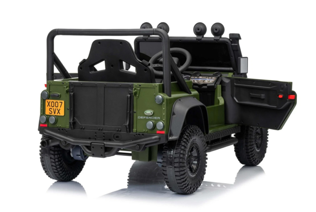 Land Rover Defender 110 SVX Concept elbil til børn, 2x100W, Grøn