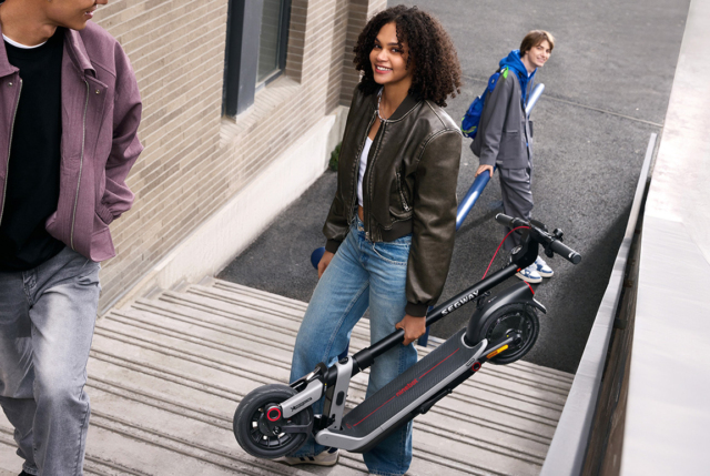 Segway Ninebot E3 Pro E el-løbehjul, 25 km/t, Rækkevidde 55 km