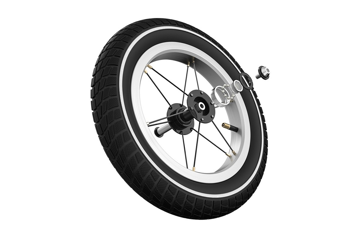 Blå 12" BMW løbecykel til børn fra 2-5 år. Den perfekte løbe- og balancecykel til fartglade børn.