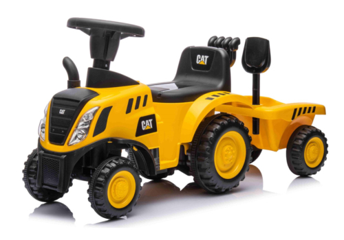 CAT Caterpillar Gå-traktor med trailer og værktøj – sjov, læring og motorik i én! Perfekt gaveidé til små byggemestre med store drømme (12-36 måneder)