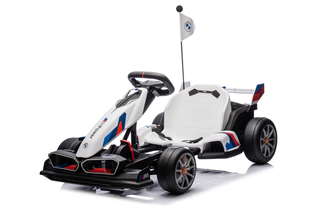 Elektrisk BMW Gokart med drift-funktion til børn, 24V 200W, 12 km/t.