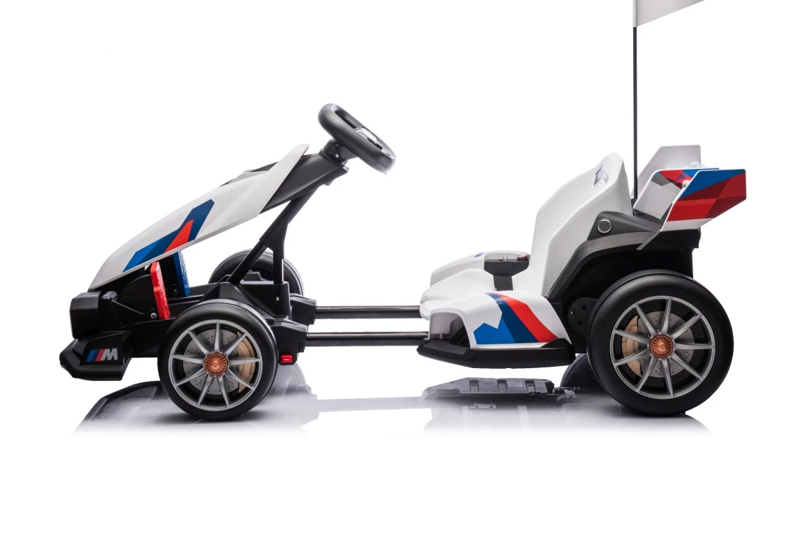 Elektrisk BMW Gokart med drift-funktion til børn, 24V 200W, 12 km/t.