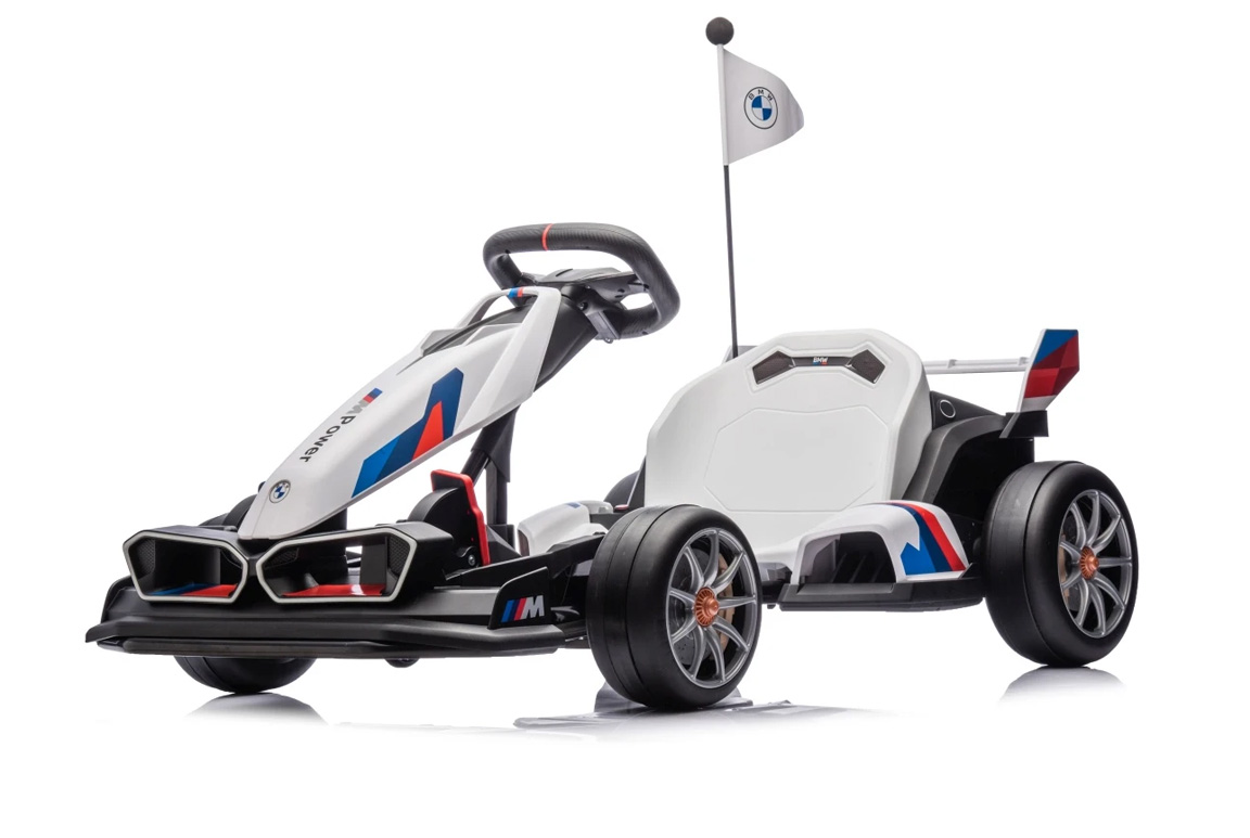 Elektrisk BMW Gokart med drift-funktion til børn, 24V 200W, 12 km/t.