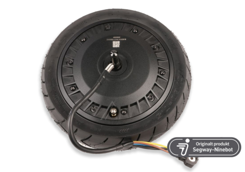 Originalt komplet baghjul med hub til Segway Ninebot Max G3 el-løbehjul - Køb reservedele til Segway Ninebot el-løbehjul hos FunWheels.