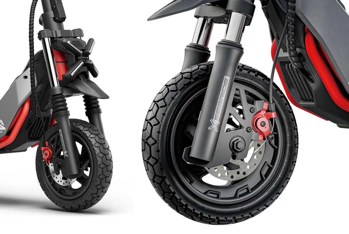 Originalt Segway Ninebot ZT3 Pro dæk (70/60-7.5"), For- og bagdæk. Bestil det nu!