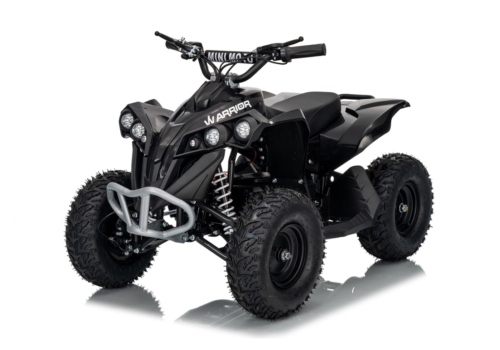 Elektrisk Warrior 1000W ATV, 48V, 35 km/t m. fartbegrænser, Sort