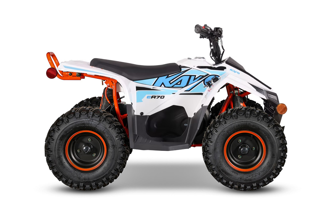Kayo eA70 1400W elektrisk ATV til børn fra 6-12 år – Den perfekte el-ATV til dit barn!