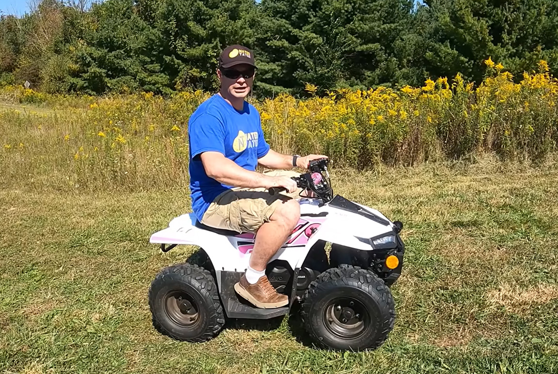 Kayo eA70 1400W elektrisk ATV til børn på 6-12 år, 24 km/t, Fuldautomatisk - Billede 8