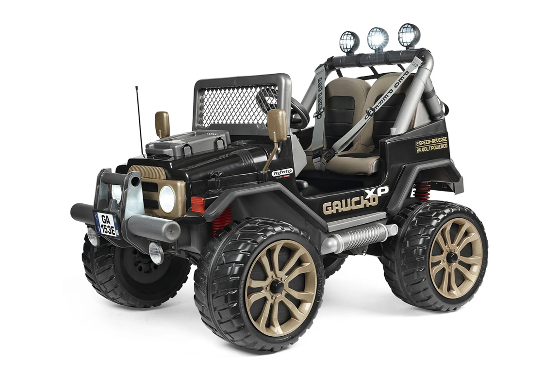 Peg Perego Gaucho XP Jeep - 480W kraftfuld terræn-Jeep til børn