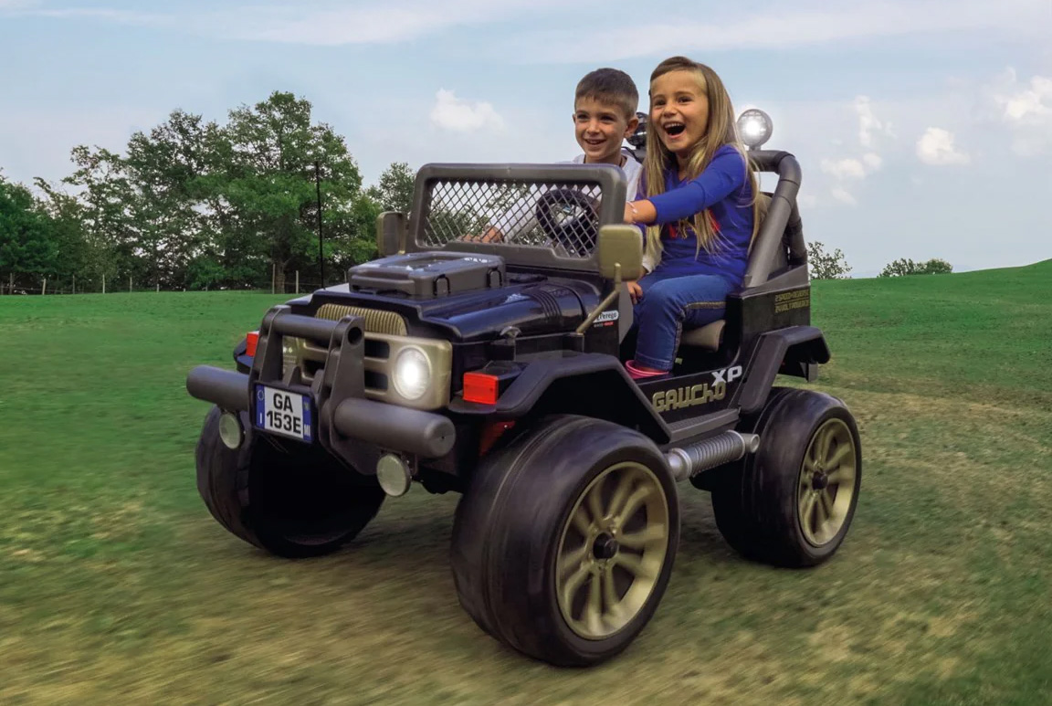 Peg Perego Gaucho XP Jeep - 480W kraftfuld terræn-Jeep til børn