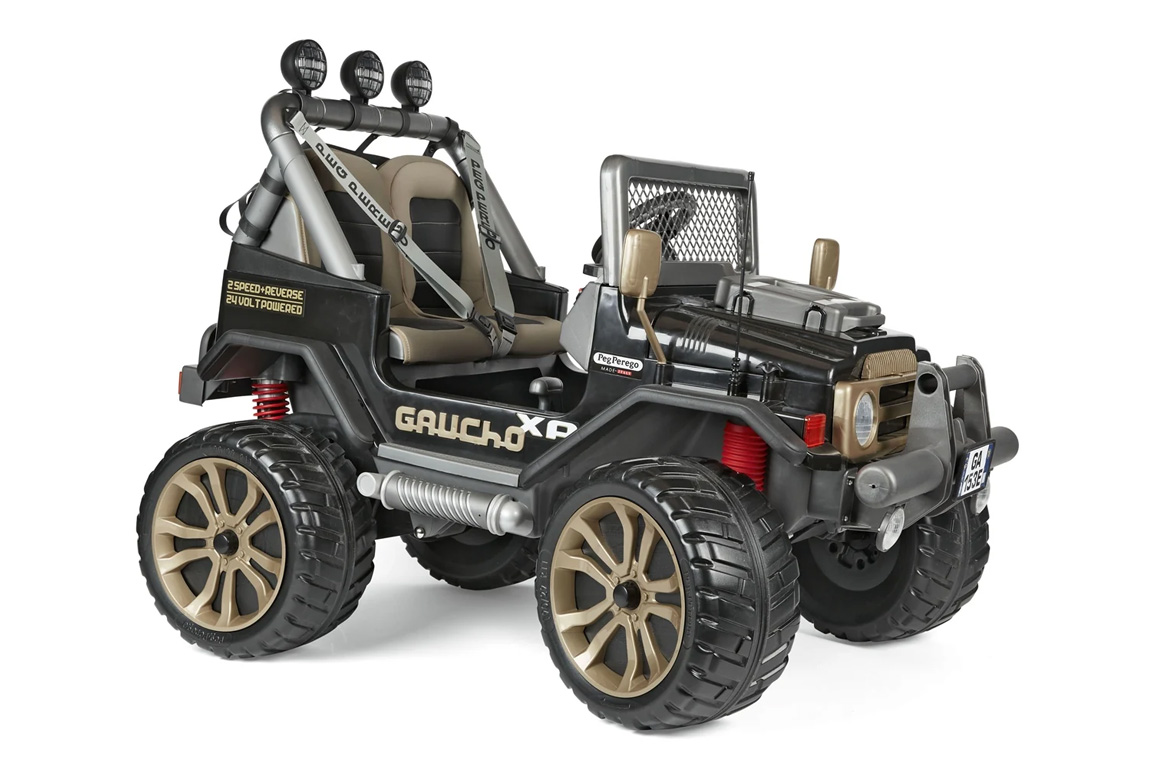 Peg Perego Gaucho XP Jeep - 480W kraftfuld terræn-Jeep til børn