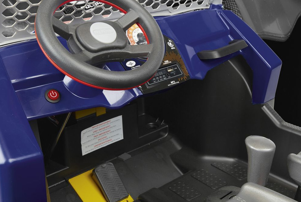 Elektrisk Peg Perego Polaris RZR 900 XP UTV - 480W kraftfuld UTV til børn