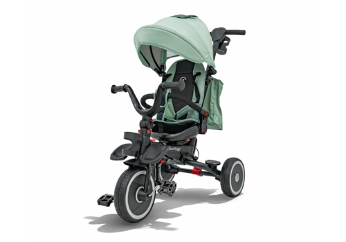 Trehjulet cykel med kaleche til børn – 3-i-1 SporTrike Rider (1–5 år), Grøn