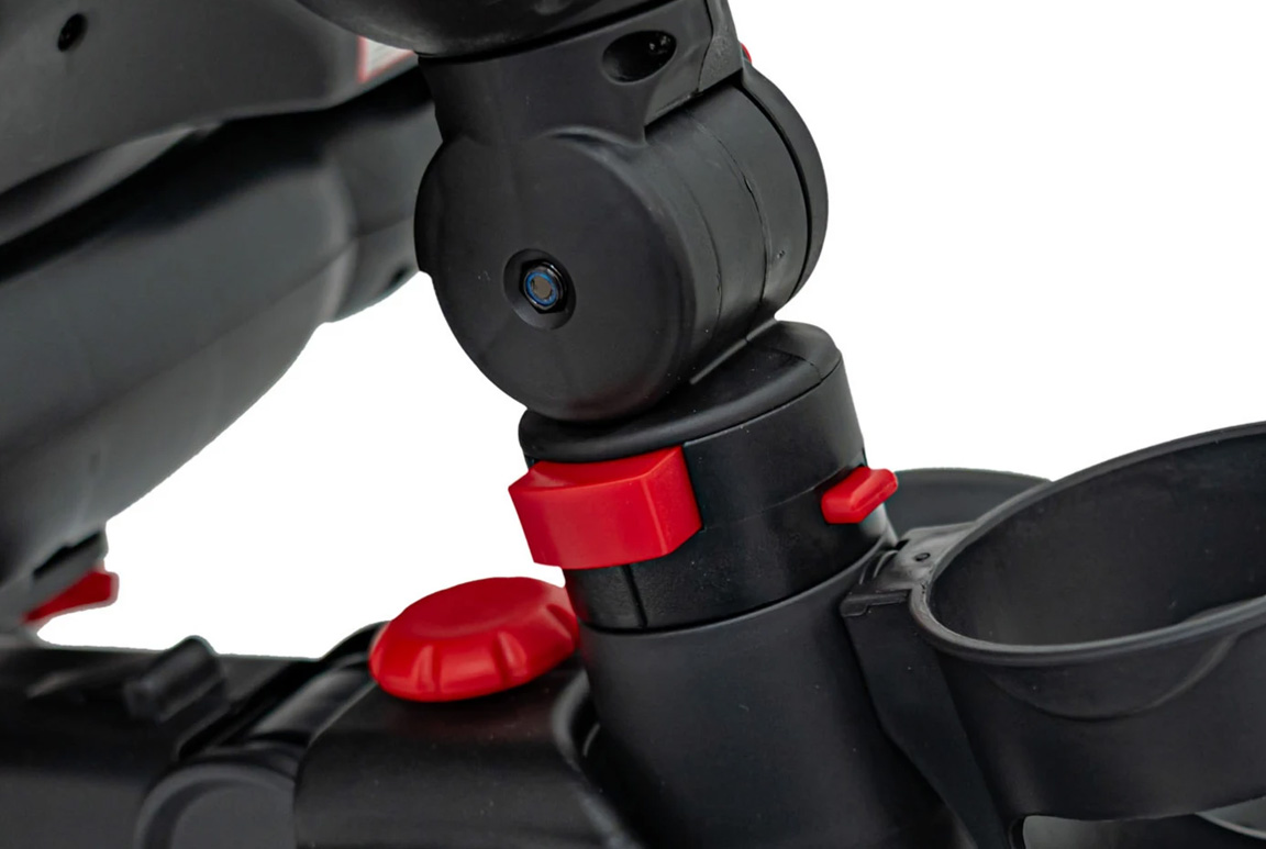 Trehjulet cykel med kaleche til børn – 3-i-1 SporTrike Rider (1–5 år), Grøn