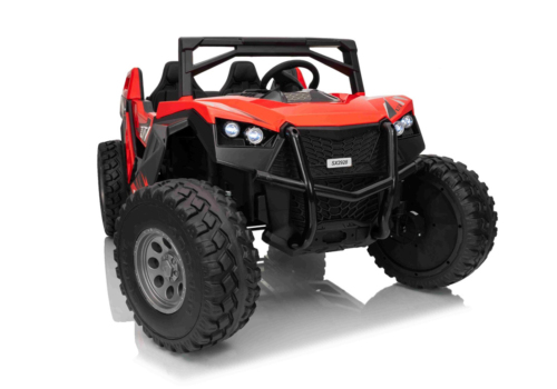 Elektrisk Beach Buggy XL Offroad UTV til børn, 4x24V lithium med EVA-gummihjul, Plads til 2 børn.