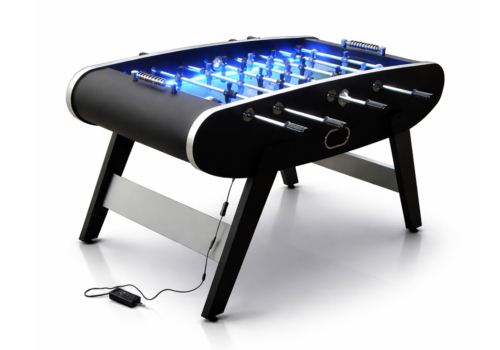 Stanlord CAPRI Bordfodboldbord - Eksklusiv model med LED-lys og teleskopstænger. Høj kvalitet til billige penge!