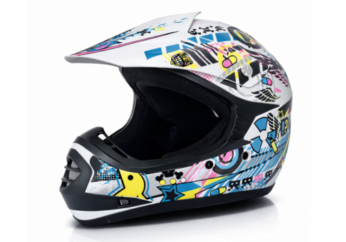 Godkendt ATV- og Crosserhjelm til børn – Street Pop.