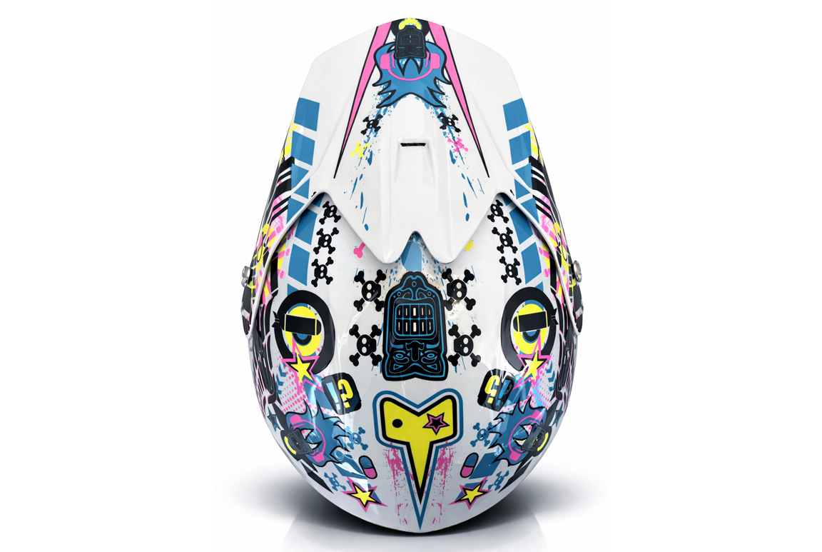 Godkendt ATV- og Crosserhjelm til børn – Street Pop.