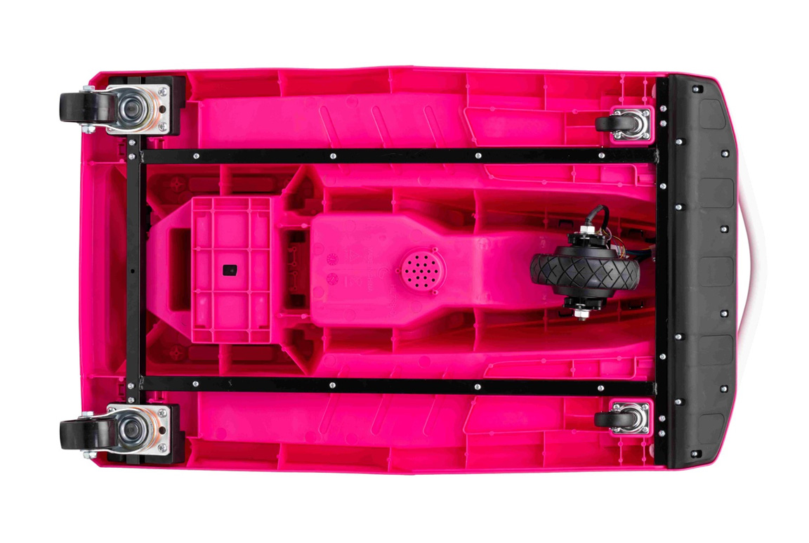 Pink Super Garage Drift Kart til børn - elektrisk gokart med drift-funktion, 14 km/t.