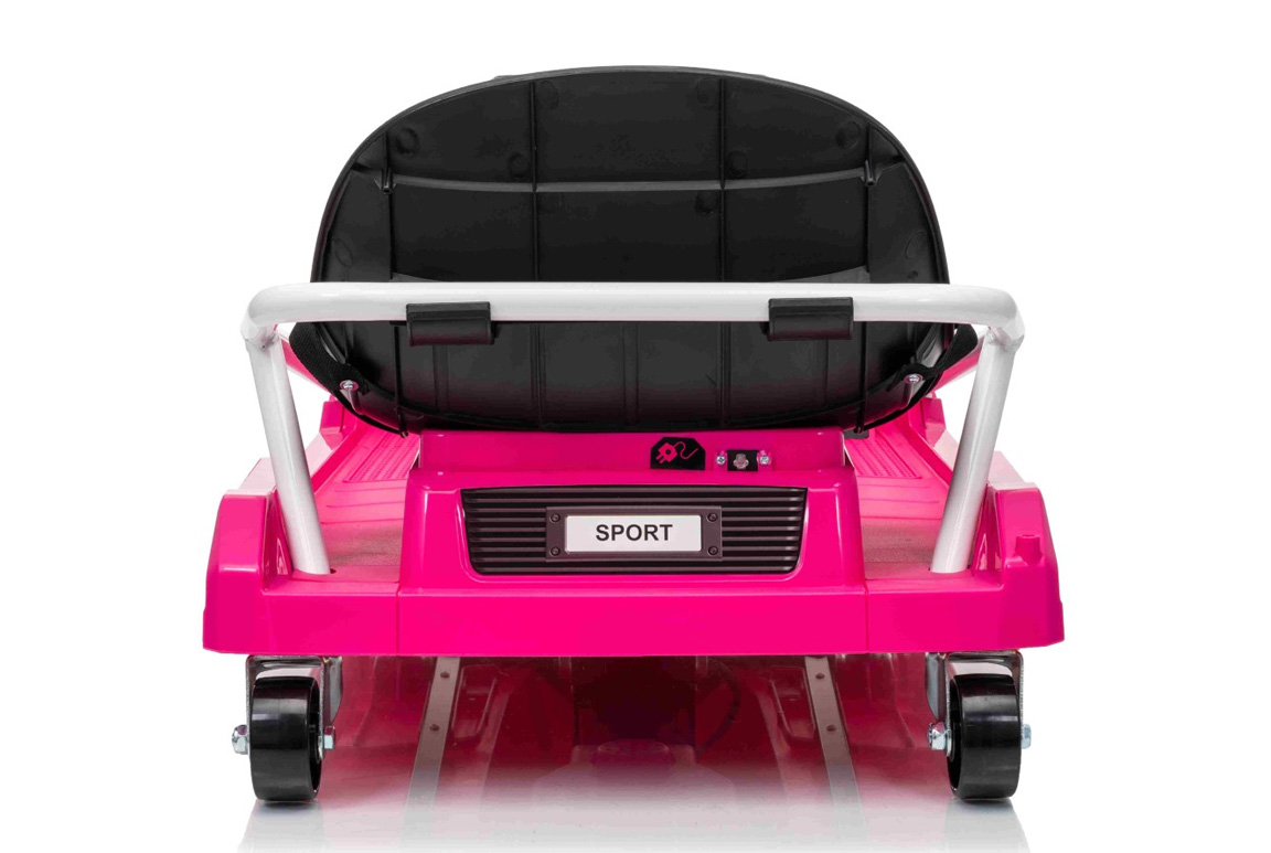 Pink Super Garage Drift Kart til børn - elektrisk gokart med drift-funktion, 14 km/t.