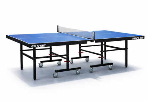 GSI Sport PROFY 200 Bordtennisbord – Turneringsgodkendt bordtennisbord i høj kvalitet efter internationale standarder. Spil seriøs bordtennis!