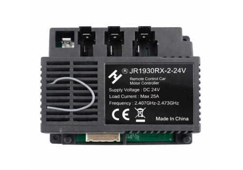 Ny styreboks JR1930RX-2-24V til elektriske køretøjer til børn.
