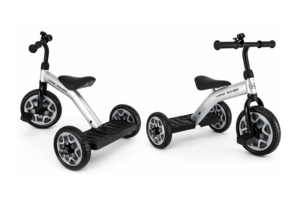 Rastar Land Rover trehjulet cykel til børn fra 2 år. Høj kvalitet og bygget i Carbonstål.