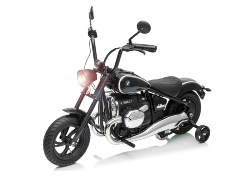 Ikonisk BMW R18 Cruiser til børn, 24V Lithium, 200W brushless, 21 km/t., Sort.