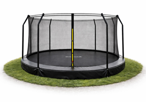 MCU-Sport Nedgravet / Inground Trampolin med sikkerhedsnet Ø370 cm (3,7 m.)