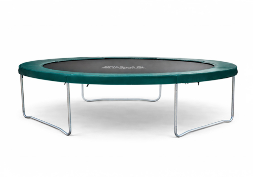 Premium grøn MCU-Sport Pro-Line V3 Trampolin Ø305 cm. EN71 godkendt trampolin.