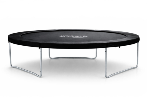 Premium sort MCU-Sport Pro-Line V3 Trampolin Ø305 cm. EN71 godkendt trampolin.