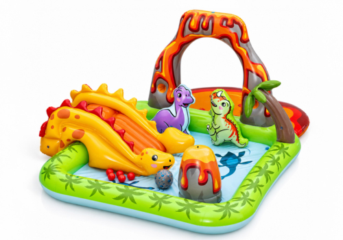 Bestway Volcano Springs Vandland – Oppusteligt dinosaur pool og vandland til børn.
