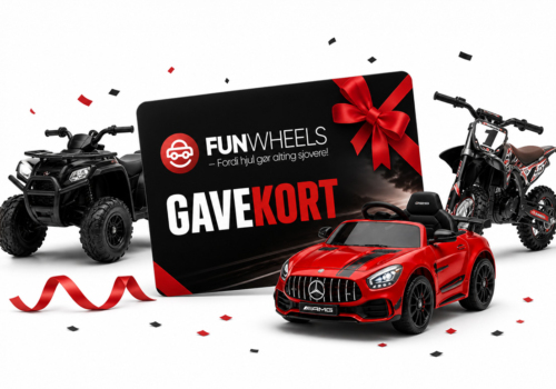 Køb et gavekort til FunWheels.dk og glæd en du holder af!