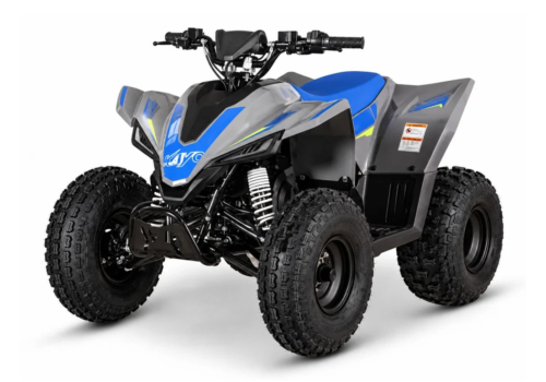 Ny elektrisk Kayo eA110 ATV til børn, unge og voksne (2027 model). Topfart på 40 km/t. En super fed offroad ATV til alle aldre.